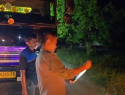 Excavator Merayap Malam Hari, AKBP Natalena : Terbukti untuk PETI Kita Tindak