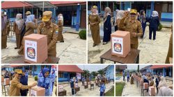 Pemilihan Ketua OSIS SMKN 6 Bungo Layaknya Pemilu