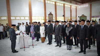 Ini 36 Pejabat Eselon III dan IV Dilantik Bupati Dedy Putra