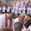 Program Unggulan Bupati Bungo Seragam Sekolah Gratis Resmi Diluncurkan