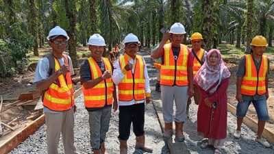 Jalan Pertanian Desa Lingga Kuamang dan Tirta Mulya Akhir Tahun 2025 Bisa Dilewati