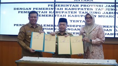 Percepat Realisasi Manfaat Ekonomi Sektor Migas, Gubernur Al Haris Tunjuk PT. Paleopetro Hitung Hak Kelola PI 10 Persen