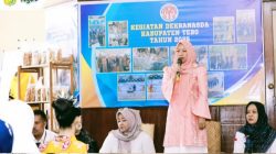 Bujang Gadis Tebo kunjungi Dekranasda, Nur Chasanah Kenalkan UMKM dan Kerajinan