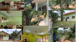 SDN 207/II Tirta Mulya Bungo Memprihatinkan, Plafon Jebol dan Jurang Mengintai Siswa