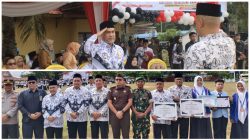 Bupati Bungo Pimpin Upacara Hari Guru Nasional dan HUT PGRI ke 80