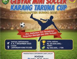 Turnamen Mini Soccer Karang Taruna Bungo Segera Hadir, Total Hadiah Rp 20 Juta