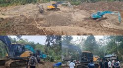 Tim Satgas Peti Bungo, Amankan Dua Alat Berat dan Operator