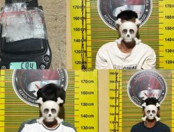 Jual Sabu, 2 Mahasiswa dan 1 Orang Petani di Karak Apung Ditangkap Polisi
