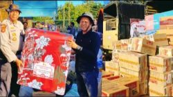 Polda Jambi Salurkan Bantuan Bencana Alam Kepada Warga Sumbar