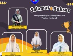 Siswa SMKN 8 Bungo Raih Medali Olimpiade Sains Tingkat Nasional