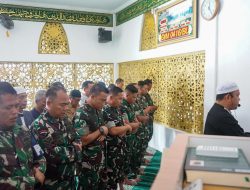 Kodim 0416 Bute Gelar Sholat Ghaib dan Salurkan Bantuan Bencana Alam