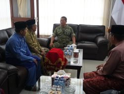 Danrem 042/Gapu Terima Audiensi Tim Sisiak Siang Gelar Adat LAM Jambi