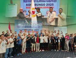 Pemilihan Berlangsung Dua Putaran, Mahilli HM Resmi Nahkodai KONI Bungo