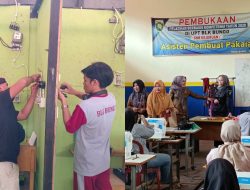 Pantau Pelatihan di UPT BLK, Sekdis Nakertrans Bungo Beri Wejangan Kepada Peserta 