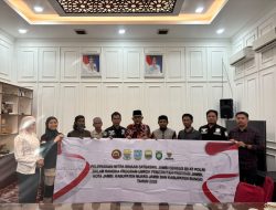 Sekda Sudirman Lepas Keberangkatan Umroh 4 Warga Binaan Satgaswil Jambi Densus 88 AT Polri