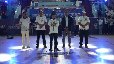 Buka Gubernur Cup Futsal 2026, Gubernur Al Haris: Cari Bibit Berprestasi, Jalin Persaudaraan dan Jaga Sportivitas