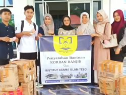 IAI Tebo Salurkan Bantuan untuk Warga Terdampak Banjir di Solok Sumbar