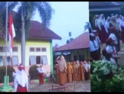 SDN 194/VIII Wirotho Agung Gelar Upacara Perdana Semester II, Tekankan Disiplin dan Budaya Belajar