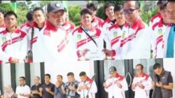 Tim Sepak Bola Gubernur Cup 2026 Dilepas, Bupati Tebo: Jaga Sportivitas Bertanding