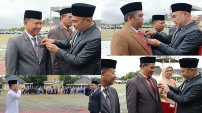 Upacara Hari Amal Bhakti Kemenag, Bupati Bungo Bacakan Pidato Menteri Agama