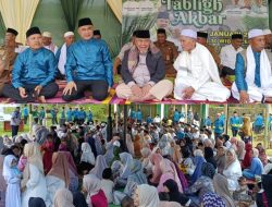 Bupati Bungo Hadiri Tabligh Akbar Peringatan Isra Mi’raj di Dusun Lubuk Beringin