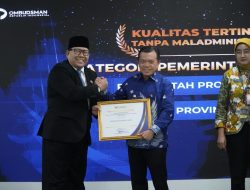 Peringkat 1 Nasional, Pemprov Jambi Raih Opini Tertinggi Ombudsman RI Tanpa Maladministrasi