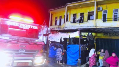 Si Jago Merah Lalap Ruko di Pasar Muara Tebo, Kerugian Capai 50 Juta Rupiah