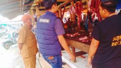 Polres Tebo Cek Pasar Tanjung Bungur, Harga Sembako Masih Stabil