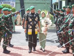 Letkol Dedy Pungky Pamitan Kepada Seluruh Prajurit Kodim 0416/Bute dan Masyarakat