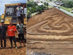 Irwan Efendy Sosok Sang Perancang Sirkuit Permanen Grasstrack Tebing Tinggi Tanah Sepenggal Lintas
