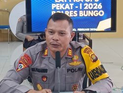 Pimpin Lat Pra Operasi Siginjai 2026, Ini Pesan Kabag Ops Polres Bungo