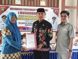 Dedi Hardani Tampung Aspirasi Masyarakat Pada Musrenbang RKPD di Kecamatan Muko-muko Bathin VII