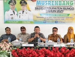 Waka II DPRD Bungo dan Dewan Dapil V Hadiri Musrenbang tingkat Kecamatan Tanah Sepenggal