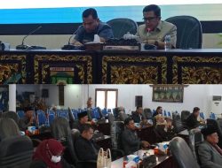Waka I Bujang Pardinan Pimpin Paripurna Penyampaian Hasil Reses