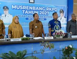 Pimpinan dan Anggota DPRD Bungo Hadiri Musrenbang Kecamatan Bathin III