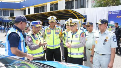 Jasa Raharja Hadir di Apel Persiapan Pengamanan Lebaran 2026 Wilayah Jawa Timur