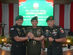 Danrem 042/Gapu Pimpin Sertijab Dandim 0416/Bute, Tekankan perkuat kemanunggalan TNI dengan Rakyat