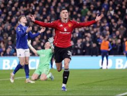 Manchester United Curi Tiga Poin di Markas Everton Lewat Gol Tunggal Sesko