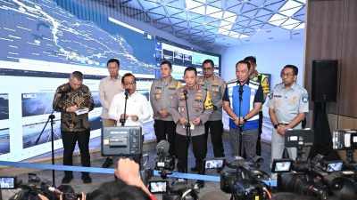 Jasa Raharja Perkuat Sinergi Pengamanan Arus Balik Idulfitri 2026 Lewat Pemantauan Bersama di Command Center KM 29