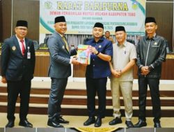 Bupati Tebo Sampaikan Nota LKPJ TA 2025 dalam Rapat Paripurna DPRD