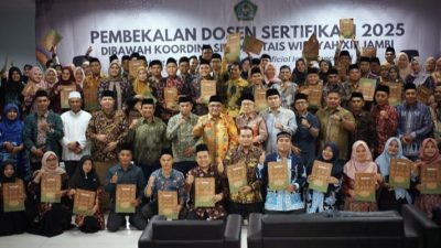 Dosen UI Tebo Hadiri Syukuran Kelulusan Sertifikasi Dosen 2025