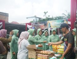 Bazar Ramadhan Kodim 0416 Bute Bantu Warga Dapatkan Sembako Murah