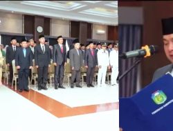 Bupati Tebo Lantik dan Mutasi Pejabat, Bupati Agus : Penting Integritas dan Kinerja