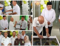 Dua Puskesmas dan 3 Pustu di Beberapa Titik di Bungo Secara Serentak Diresmikan Bupati
