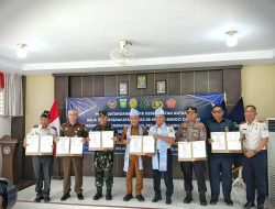 Bupati bersama Forkopimda Teken Kesepakatan Pidana Kerja Sosial di Lapas Kelas IIB Muara Bungo