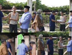 Ketua dan Waka I DPRD Bungo Sambangi Korban Kebakaran di Lubuk Tenam dan Serahkan Santunan