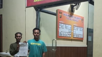 Tidak Terima Dikeroyok, Korban Resmi Buat Laporan ke Mapolres Bungo