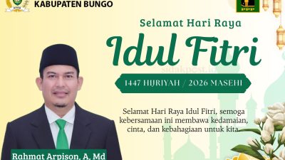 Rahmat Arpison Sampaikan Ucapan Idulfitri 1447 H, Ajak Masyarakat Perkuat Kebersamaan