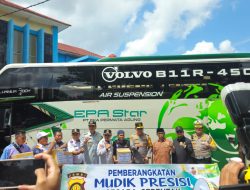 Dukung Mudik Aman, Kepala Jasa Raharja Jambi Hadiri Pelepasan Program Mudik Presisi Bersama Kapolda