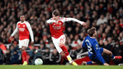 Arsenal Tundukkan Everton 2-0, Wonderkid 16 Tahun Cetak Sejarah di Premier League